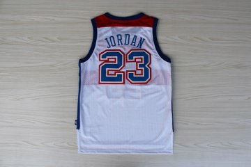 Camiseta retro Jordan #23 Washington Wizards Blanco